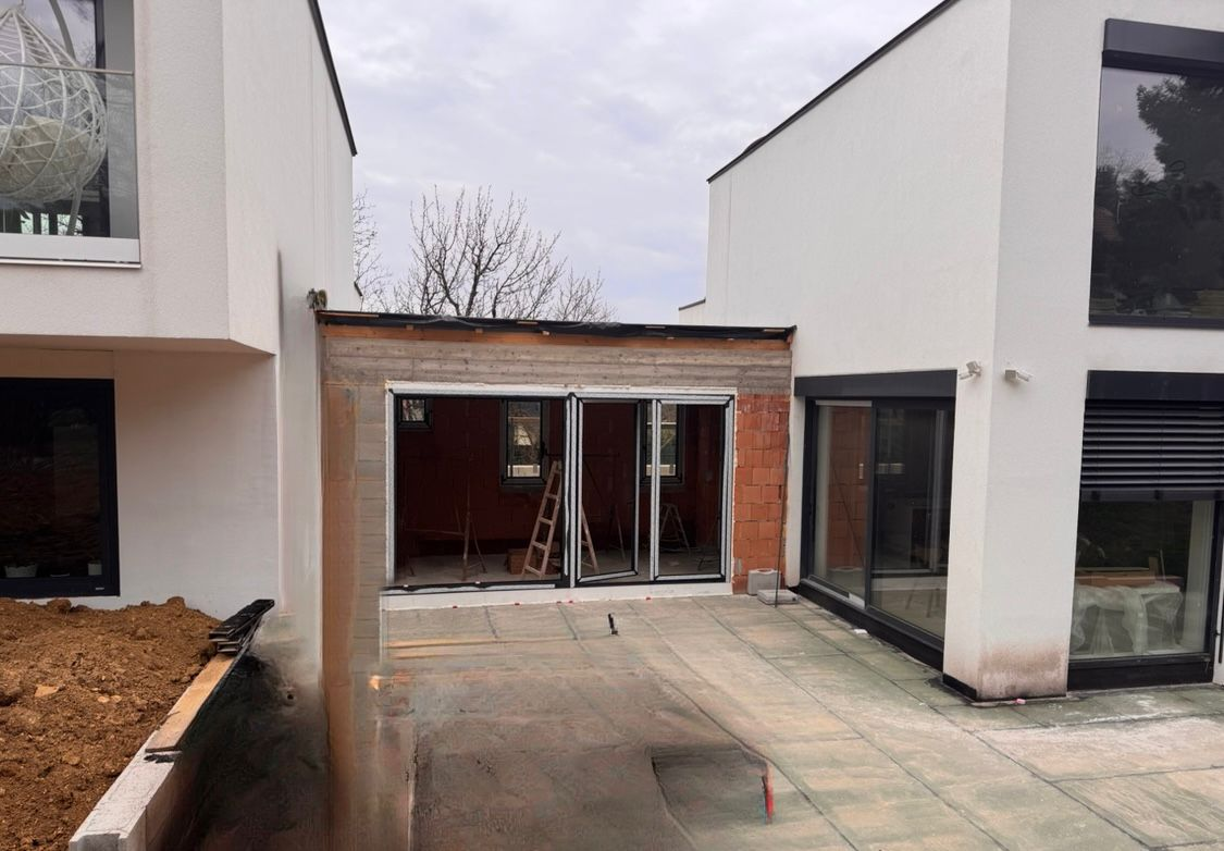 Custom 175# electric aluminum pergola - 5950*3520*2600
