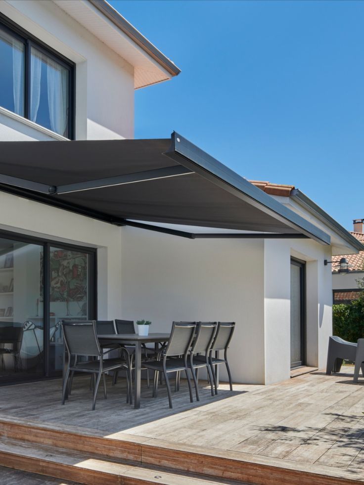 Customer "Anthony Cataldo"  - Custom order for electric retractable awnings