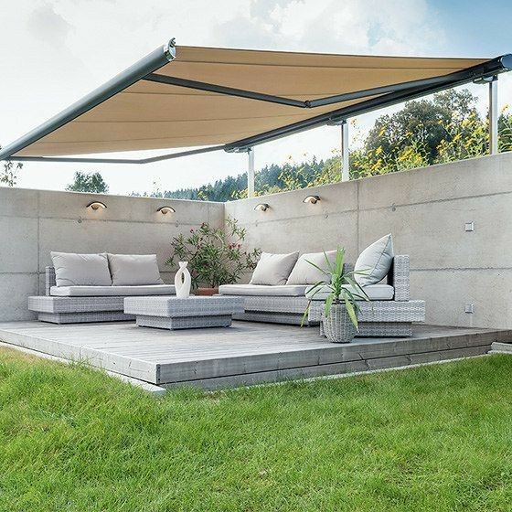 Customer "Anthony Cataldo"  - Custom order for electric retractable awnings